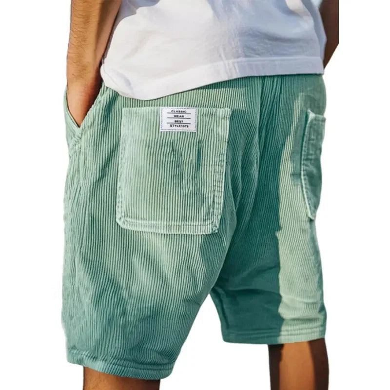Refined Textured Tailored Shorts for Men
