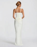 Satin Corset Maxi Dress