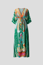 Serena Bellini Bohemian Resort Maxi Dress