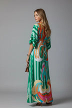 Serena Bellini Bohemian Resort Maxi Dress