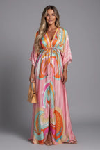Serena Bellini Bohemian Resort Maxi Dress