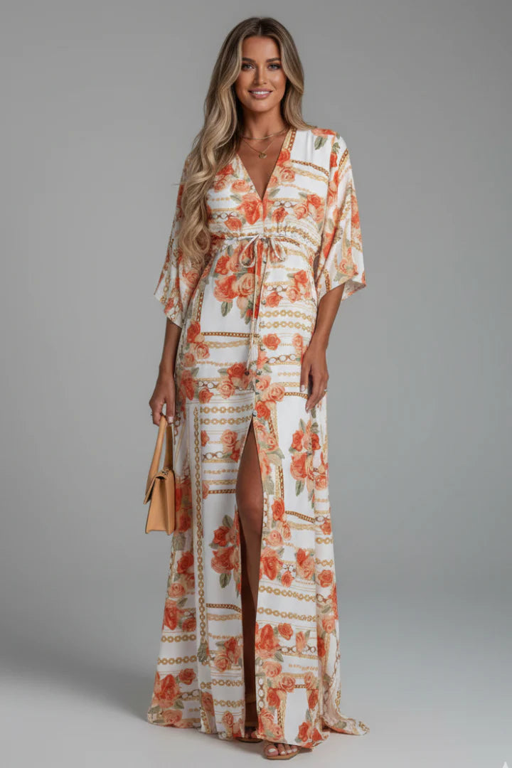 Serena Bellini Bohemian Resort Maxi Dress