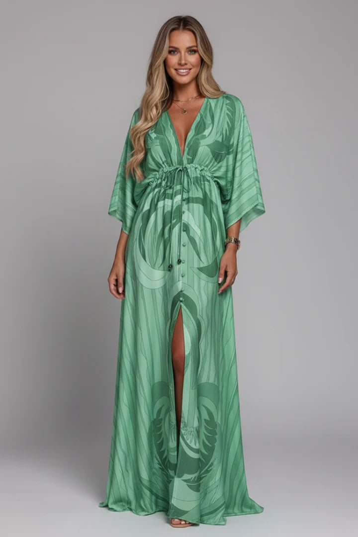 Serena Bellini Bohemian Resort Maxi Dress