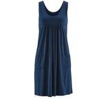 Striped Sleeveless Loose Midi Sundress for Women