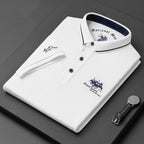 Stylish Button-Up Everyday Polo Shirt for Men