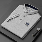 Stylish Button-Up Everyday Polo Shirt for Men