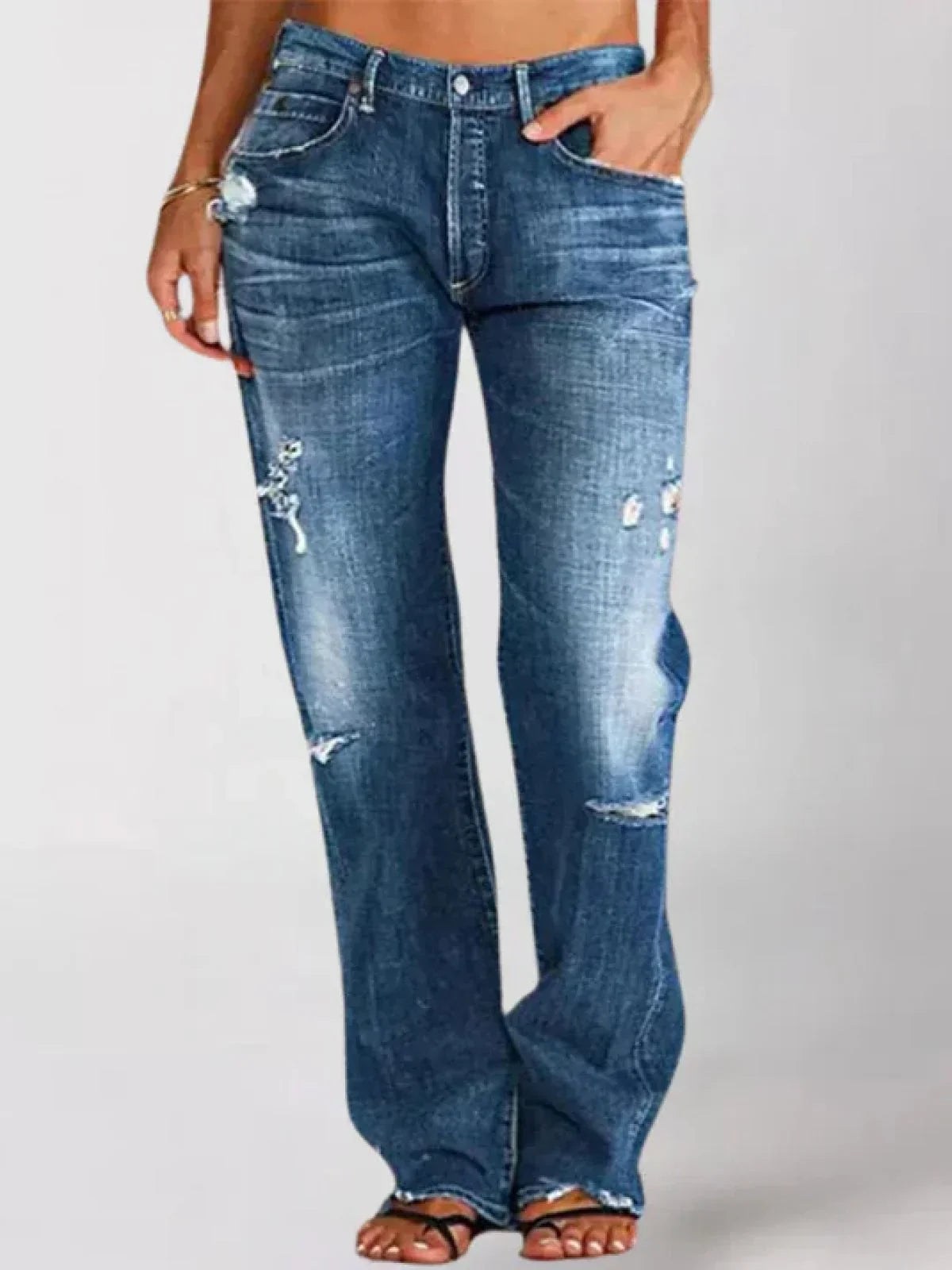 Stylish Low-Rise Jeans for Women
