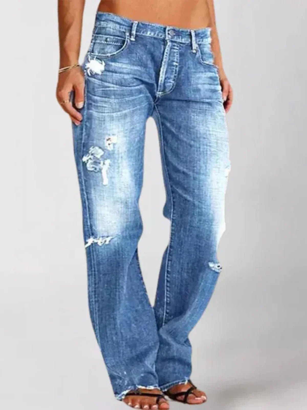 Stylish Low-Rise Jeans for Women