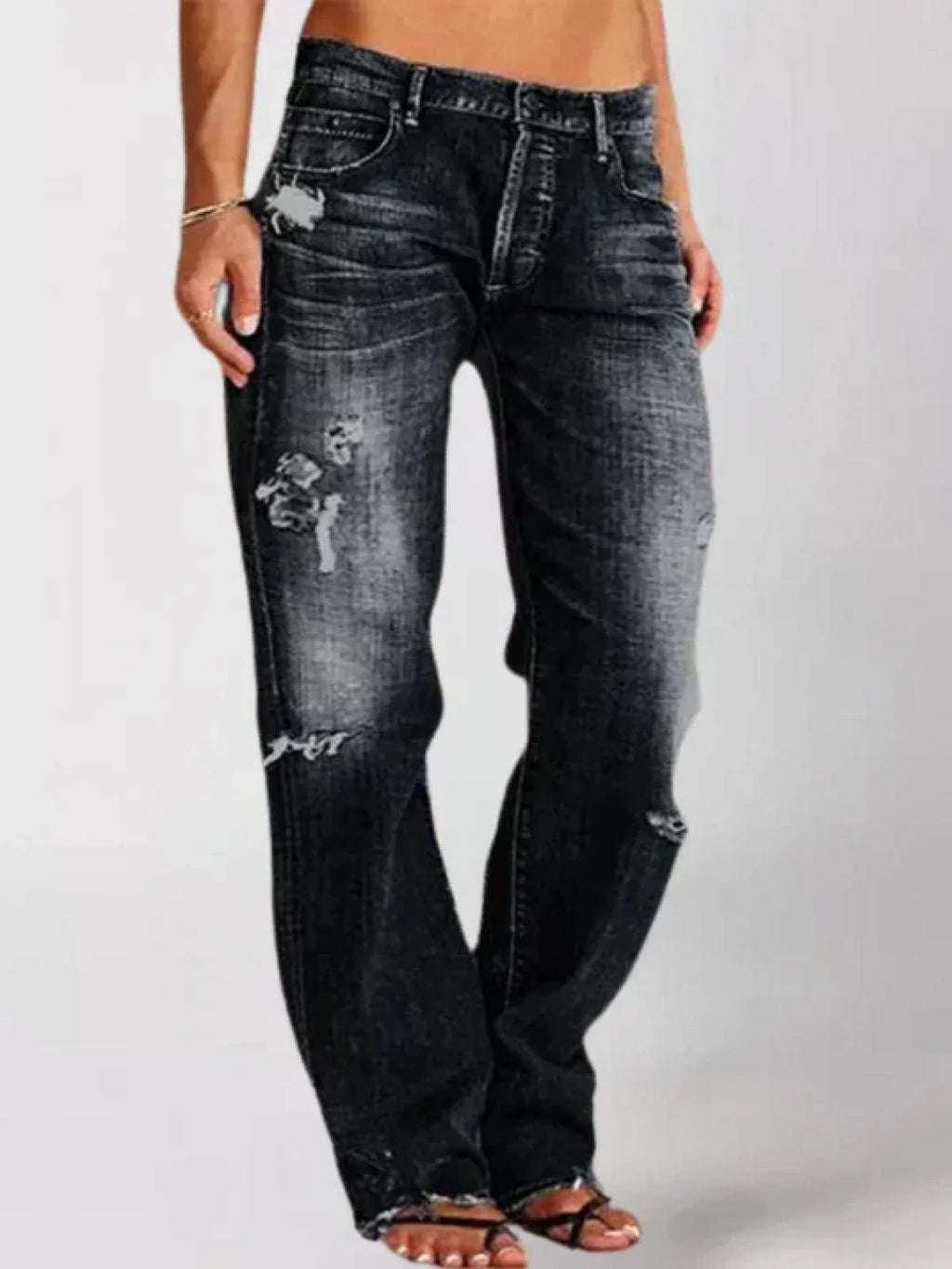 Stylish Low-Rise Jeans for Women