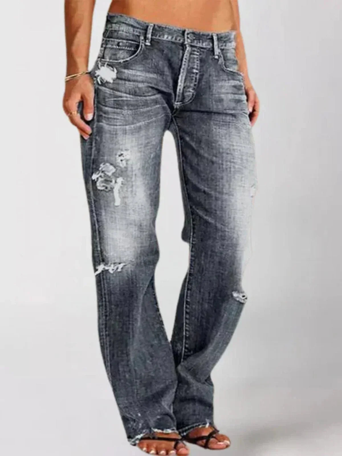 Stylish Low-Rise Jeans for Women