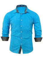 Tailored Button-Up Shirt for Men