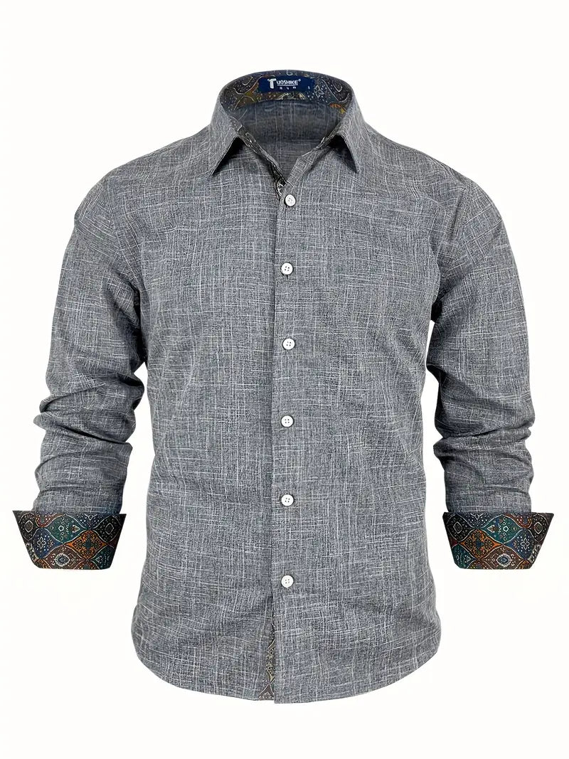 Tailored Button-Up Shirt for Men
