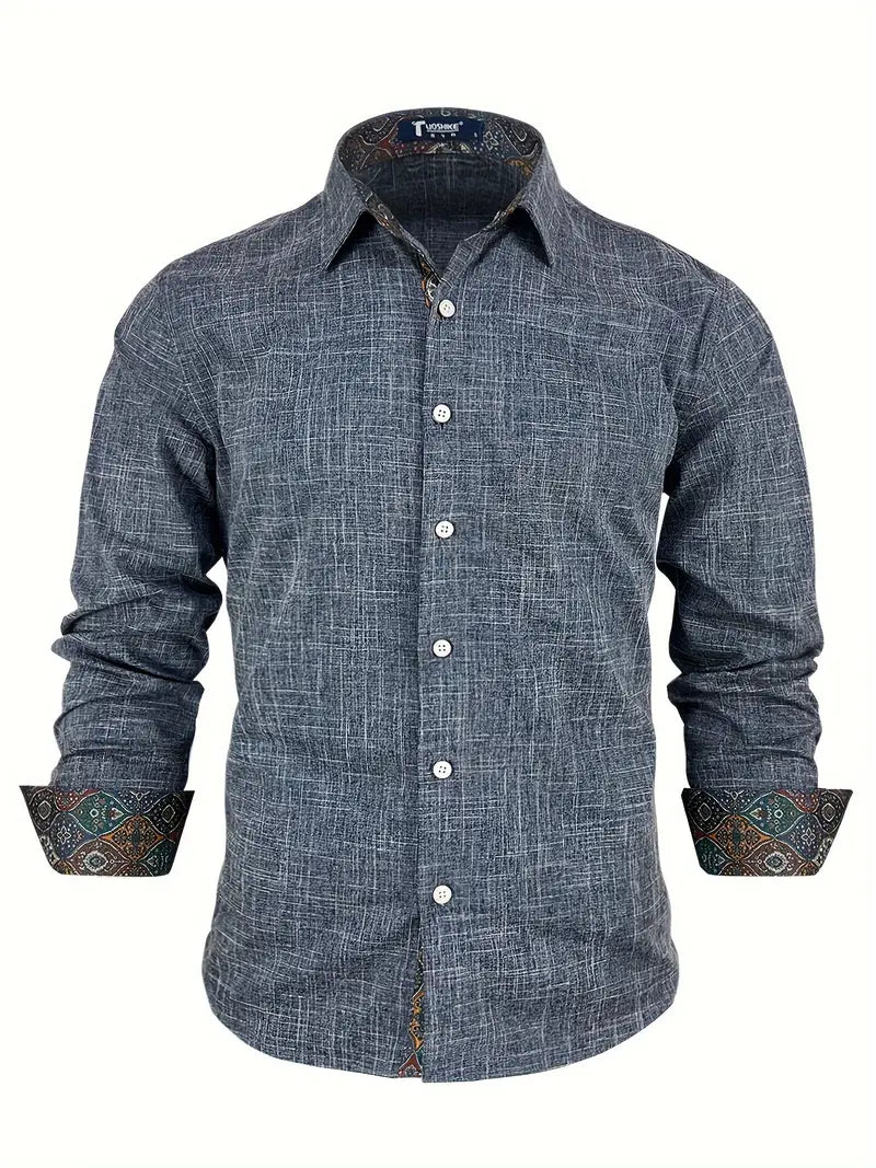Tailored Button-Up Shirt for Men