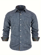 Tailored Button-Up Shirt for Men