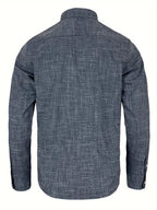 Tailored Button-Up Shirt for Men