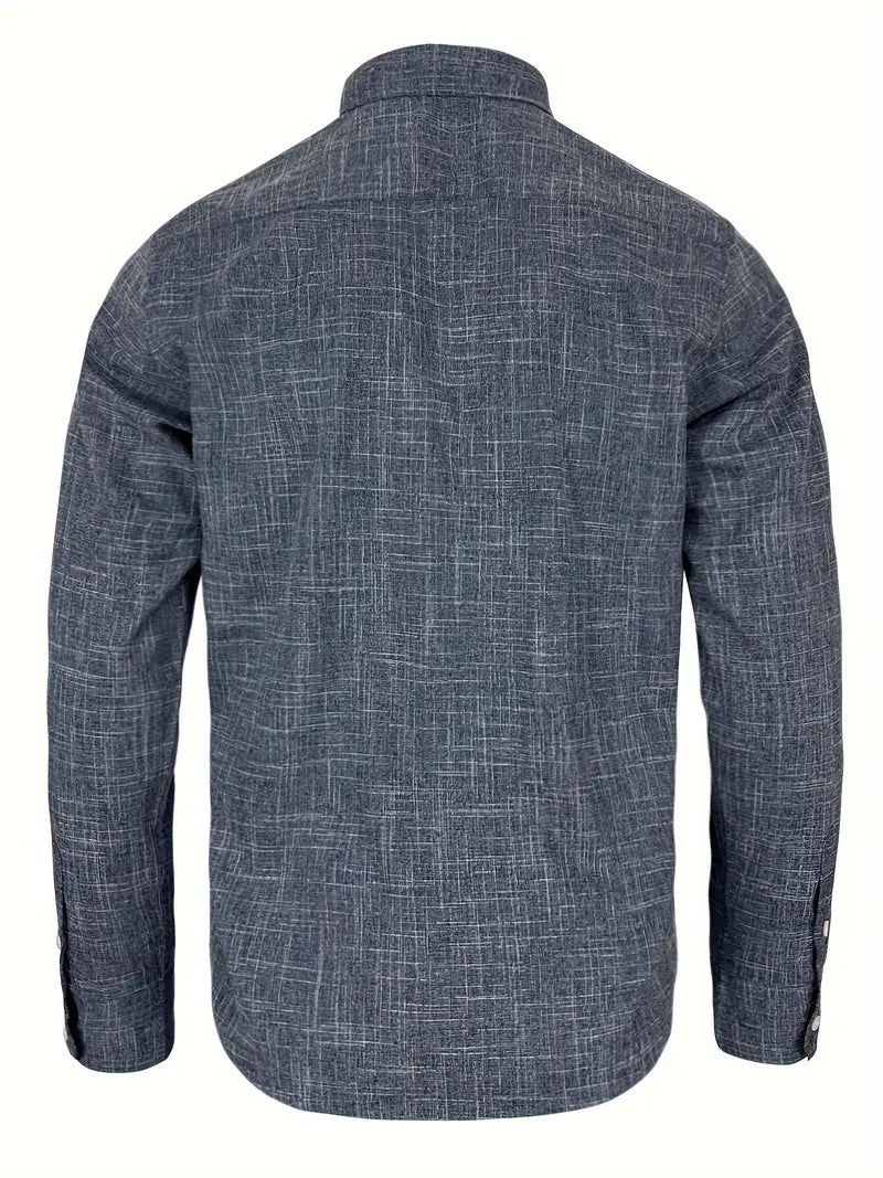 Tailored Button-Up Shirt for Men