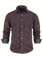 Tailored Button-Up Shirt for Men