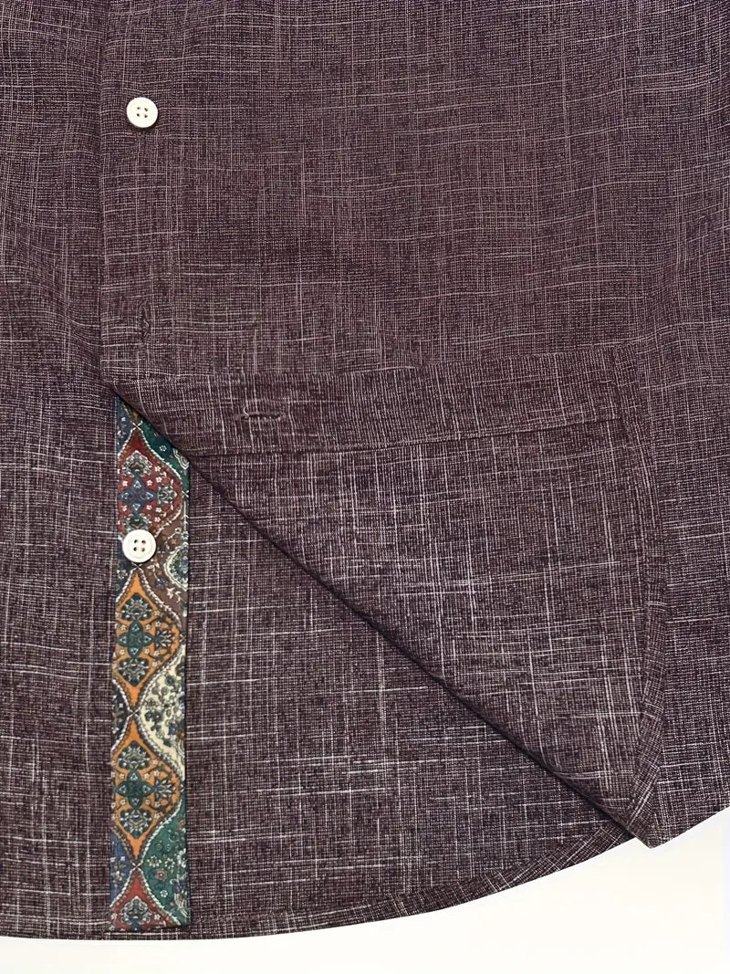 Tailored Button-Up Shirt for Men