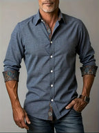 Tailored Button-Up Shirt for Men