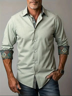 Tailored Button-Up Shirt for Men