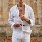 Ubeda Linen Button-Down Shirt