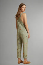 Women's Adjustable Strap Wide-Leg Jumpsuit