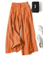Women's Breathable Loose Wide-Leg Trousers