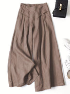 Women's Breathable Loose Wide-Leg Trousers