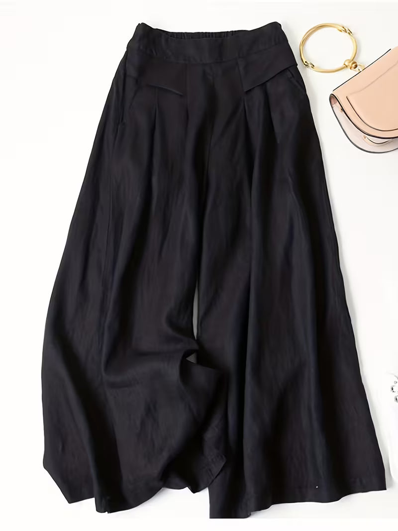 Women's Breathable Loose Wide-Leg Trousers