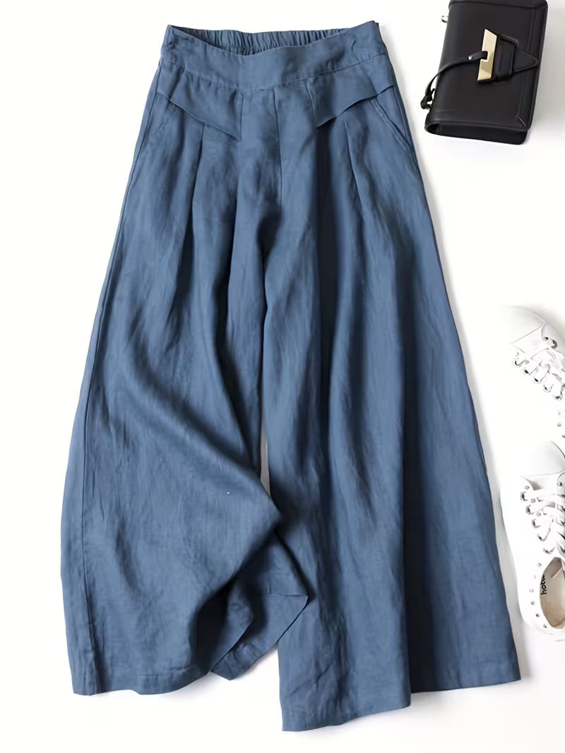 Women's Breathable Loose Wide-Leg Trousers