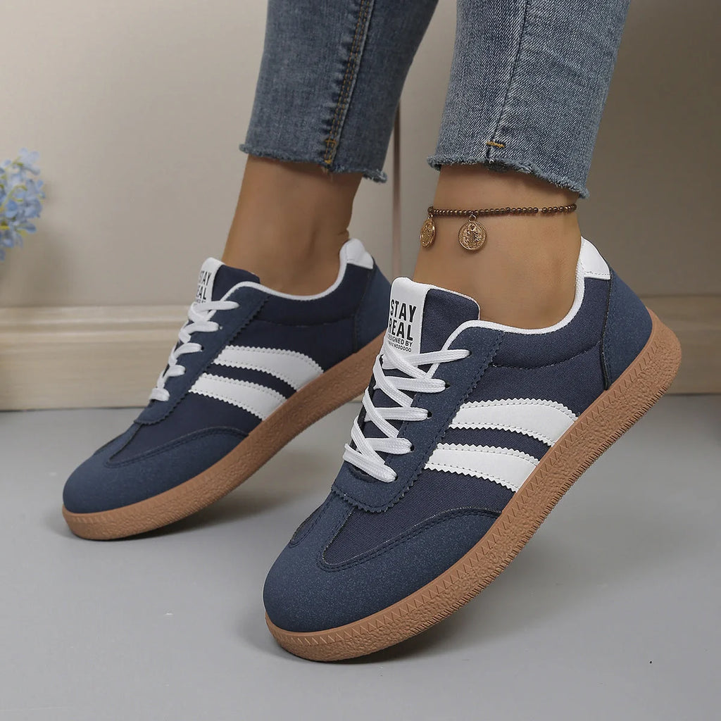 Women's Comfortable Classic Court Trainers