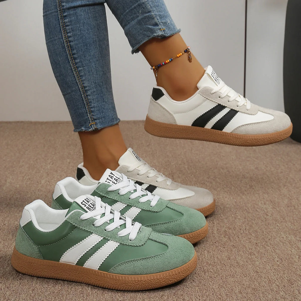 Women's Comfortable Classic Court Trainers