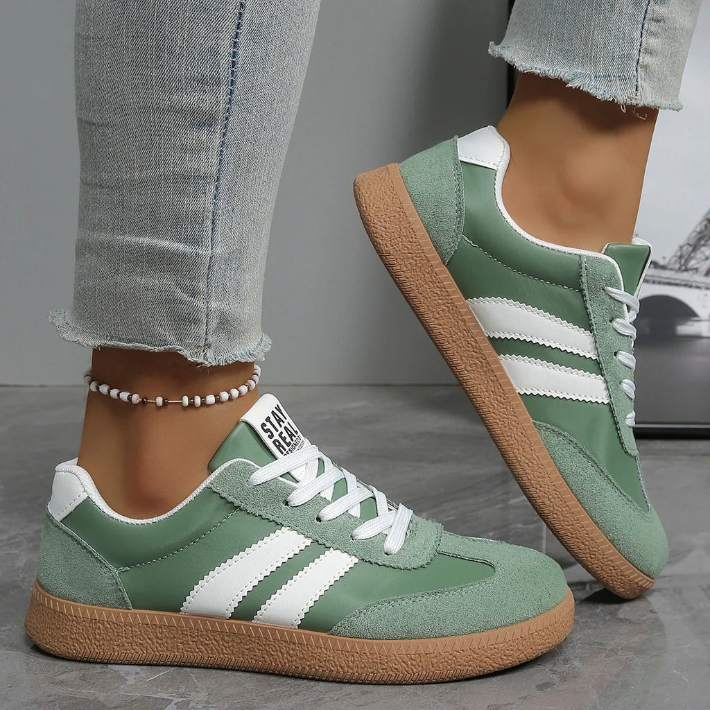 Women's Comfortable Classic Court Trainers