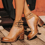 Women's Comfortable Classic Strap Heels