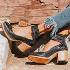 Women's Comfortable Classic Strap Heels