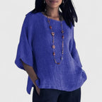 Women's Comfortable Cotton-Linen Blouse