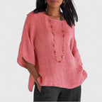 Women's Comfortable Cotton-Linen Blouse