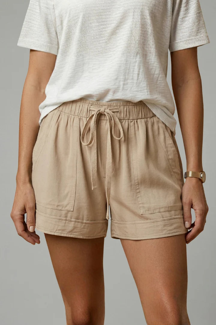 Women's Drawstring Waist Relaxed-Fit Shorts