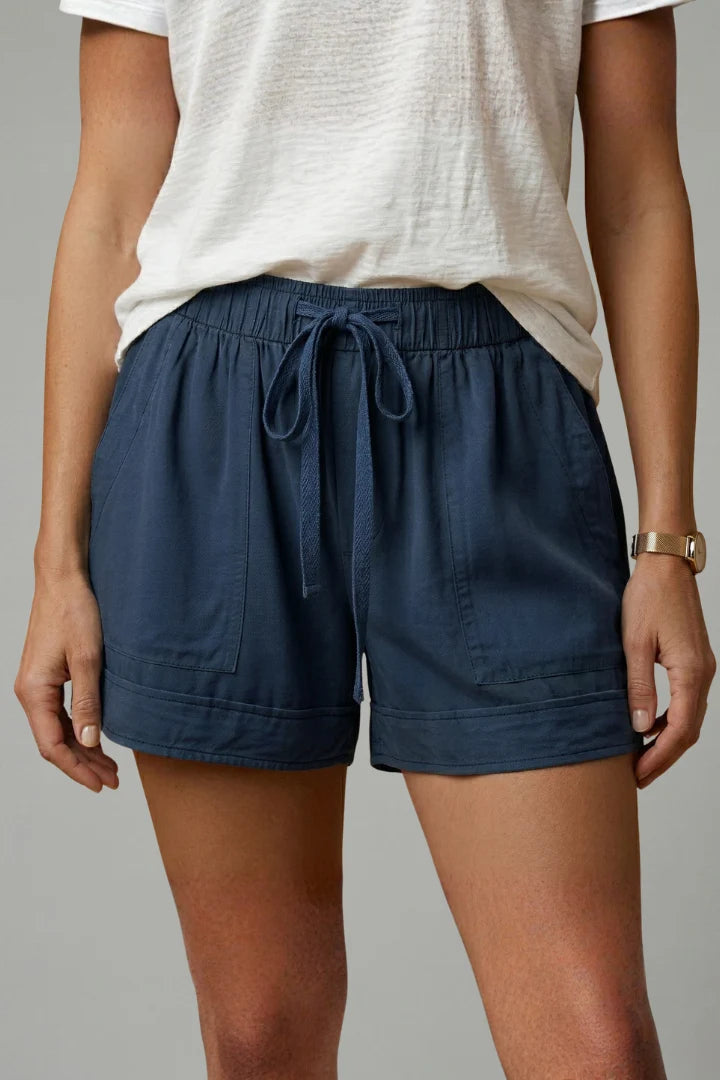 Women's Drawstring Waist Relaxed-Fit Shorts