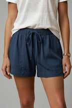 Women's Drawstring Waist Relaxed-Fit Shorts