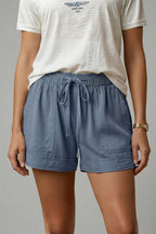 Women's Drawstring Waist Relaxed-Fit Shorts