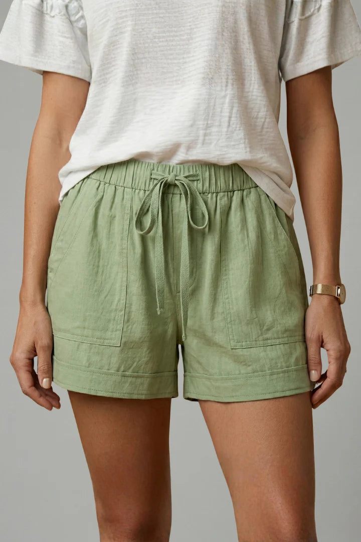 Women's Drawstring Waist Relaxed-Fit Shorts