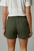 Women's Drawstring Waist Relaxed-Fit Shorts
