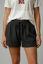 Women's Drawstring Waist Relaxed-Fit Shorts