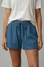 Women's Drawstring Waist Relaxed-Fit Shorts