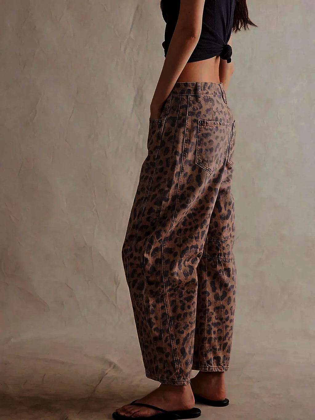 Women's Elegant Barrel Jeans