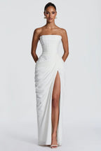 Women's Elegant Flowing Maxi Occasion Dress