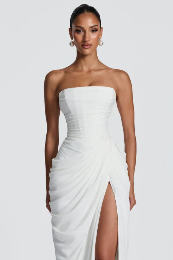 Women's Elegant Flowing Maxi Occasion Dress