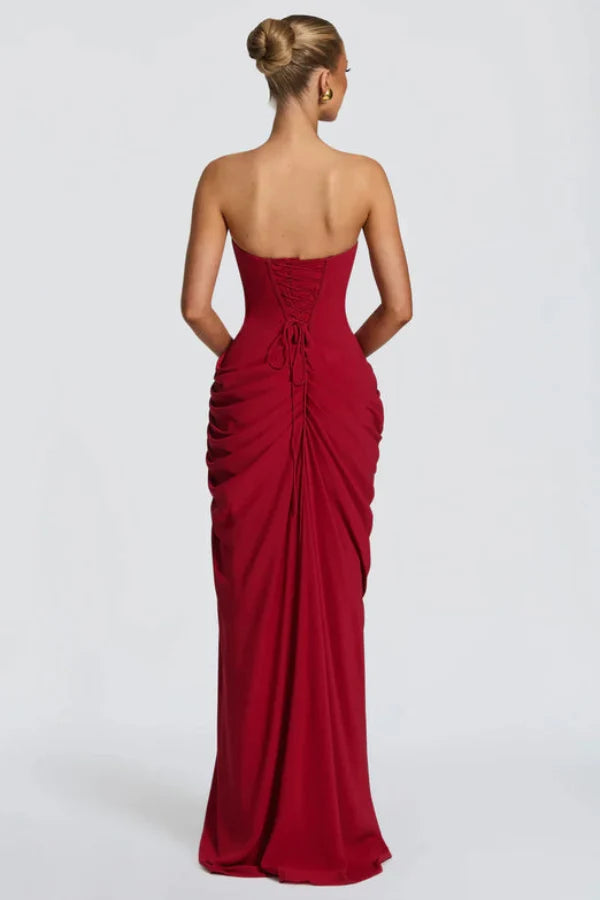 Women's Elegant Flowing Maxi Occasion Dress