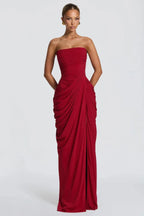Women's Elegant Flowing Maxi Occasion Dress